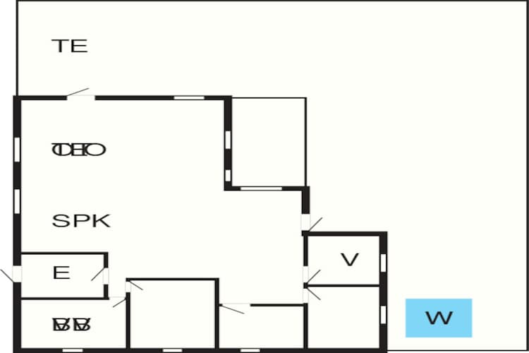 8 Personen Ferienhaus in Hadsund-By Traum - Grundriss