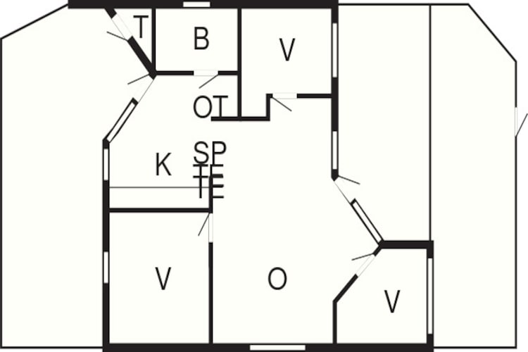 6 persoons vakantie huis in Idestrup-By Traum-Plattegrond