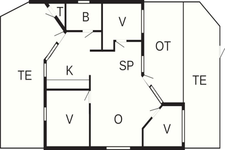 6 persoons vakantie huis in Idestrup-By Traum-Plattegrond
