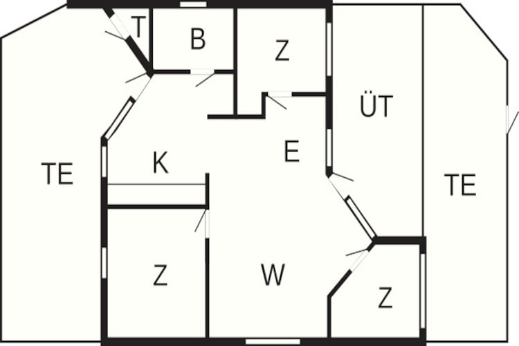 6 persoons vakantie huis in Idestrup-By Traum - Plattegrond
