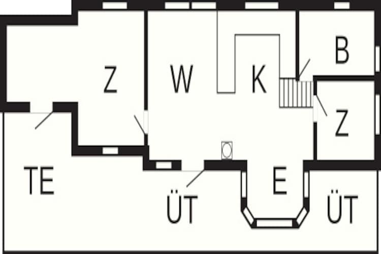 6 person holiday home in Hovborg-By Traum - Floor plan