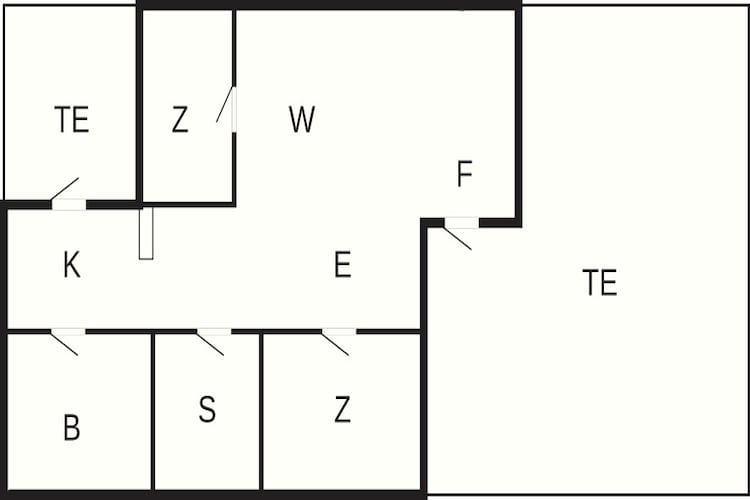 4 persoons vakantie huis in Hemmet-By Traum - Plattegrond