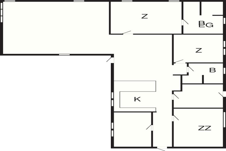 Gezellig strandhuisje -- By Traum Ferienwohnungen-Plattegrond