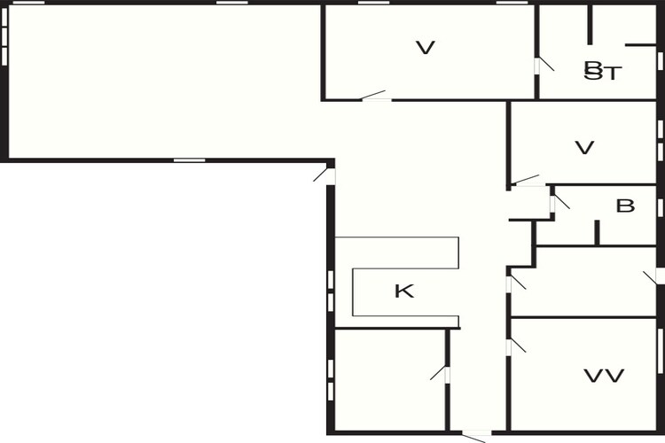 Gezellig strandhuisje -- By Traum Ferienwohnungen-Plattegrond