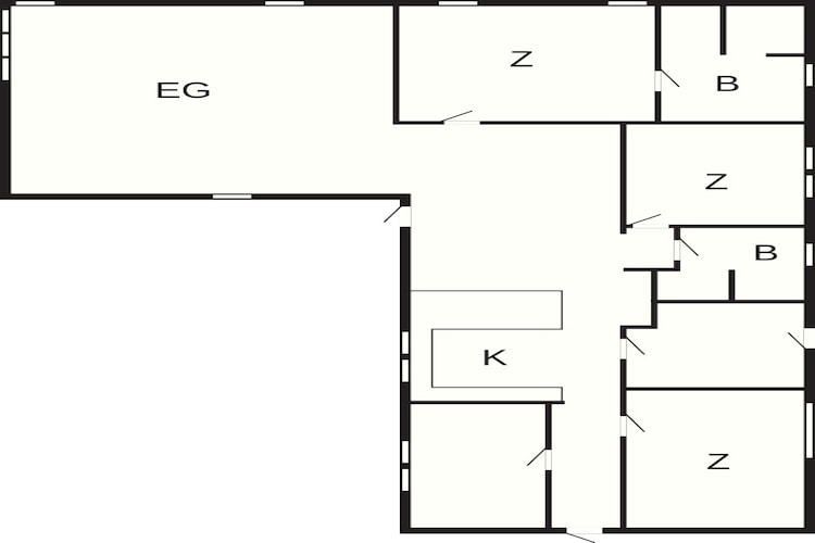 Cozy Property by Beach - Floor plan