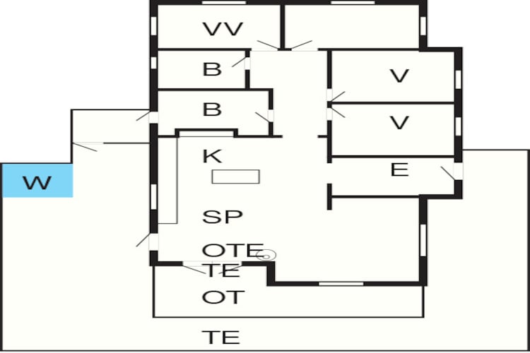 Luxe kust toevluchtsoord -- By Traum Ferienwohnungen-Plattegrond