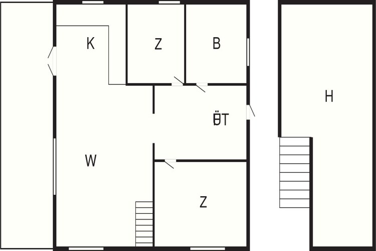 6 persoons vakantie huis in Eskebjerg-By Traum-Plattegrond