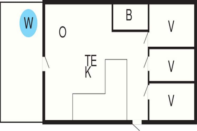 Maison de vacances pour 8 a Struer-By Traum-Plan d'étage