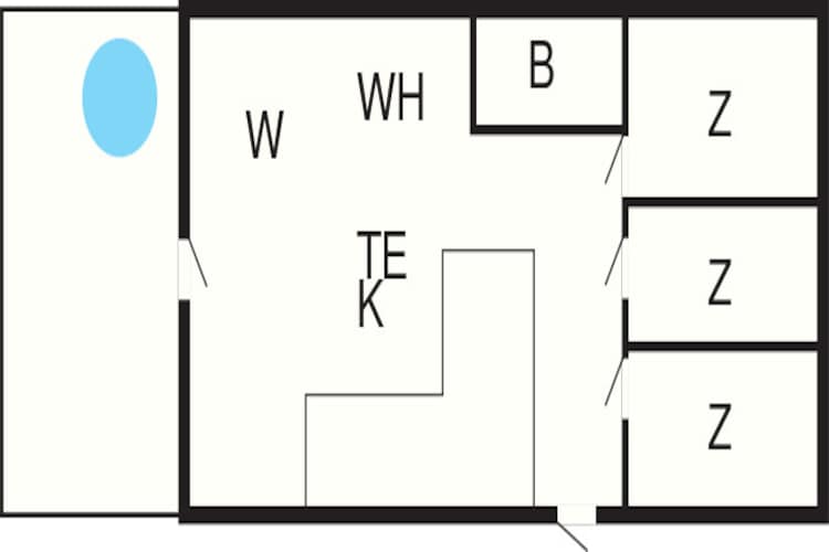 8 Personen Ferienhaus in Struer-By Traum - Grundriss