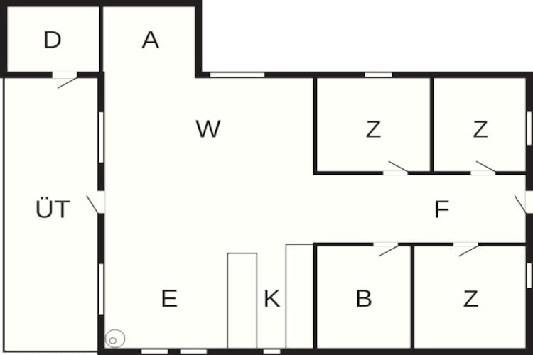 8 persoons vakantie huis in Højslev-By Traum-Plattegrond