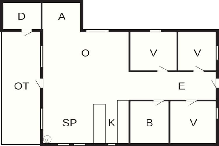 8 persoons vakantie huis in Højslev-By Traum - Plattegrond