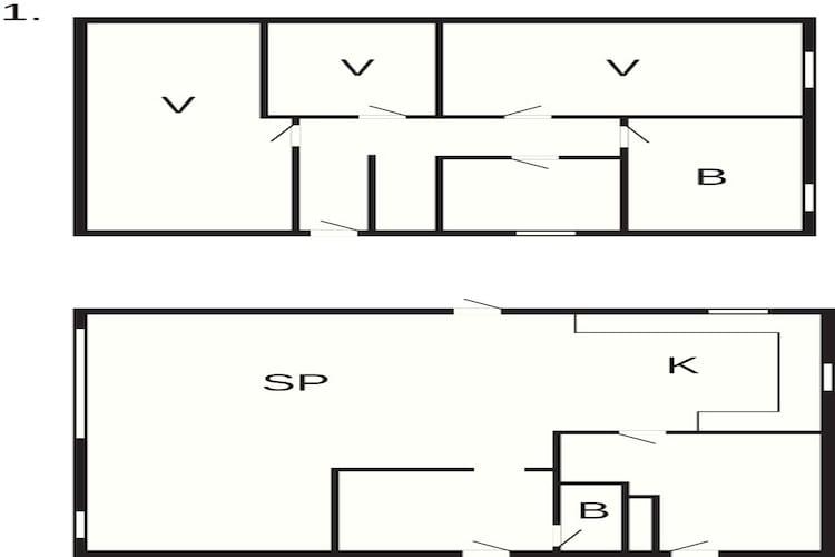 7 persoons vakantie huis in Nakskov-By Traum - Plattegrond