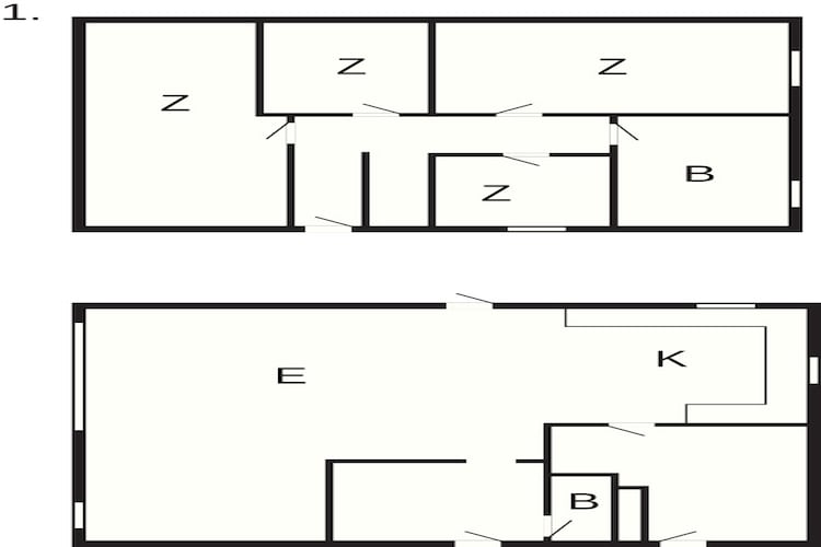 7 Personen Ferienhaus in Nakskov-By Traum - Grundriss