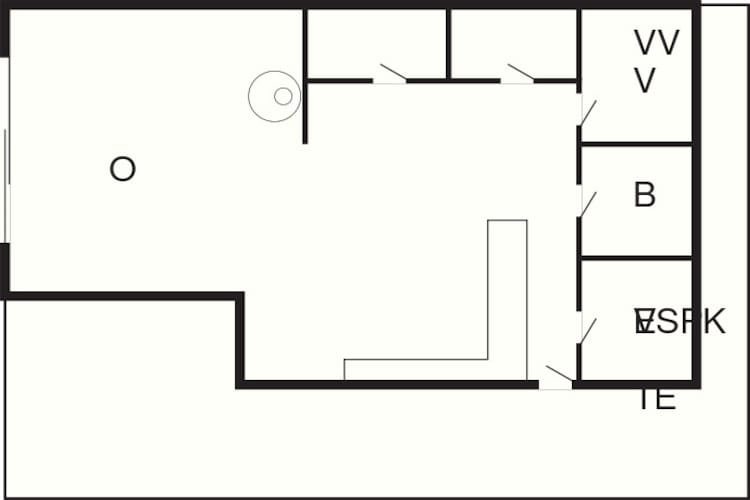 Betoverend duinverblijf -- By Traum Ferienwohnungen-Plattegrond