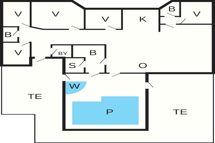 12 persoons vakantie huis in Hundested-By Traum-Plattegrond