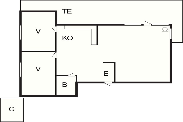 4 persoons vakantie huis in Hals-By Traum-Plattegrond