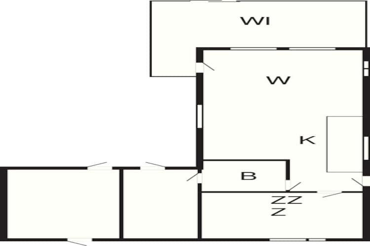 6 Personen Ferienhaus in Karrebæksminde-By Traum - Grundriss