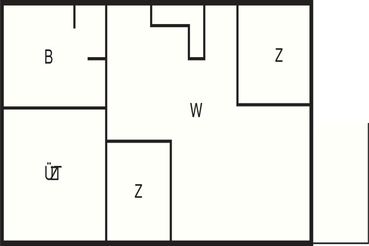 6 persoons vakantie huis in Glesborg-By Traum-Plattegrond