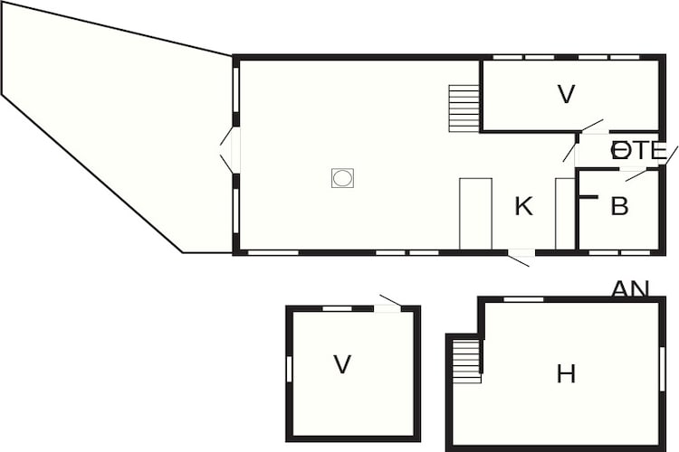 6 persoons vakantie huis in Væggerløse-By Traum-Plattegrond