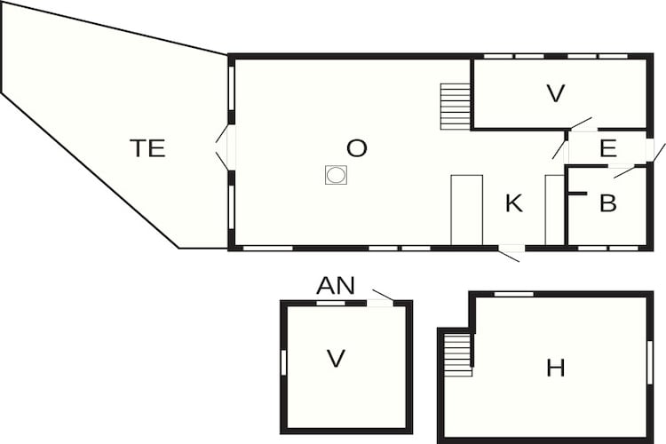 6 persoons vakantie huis in Væggerløse-By Traum-Plattegrond