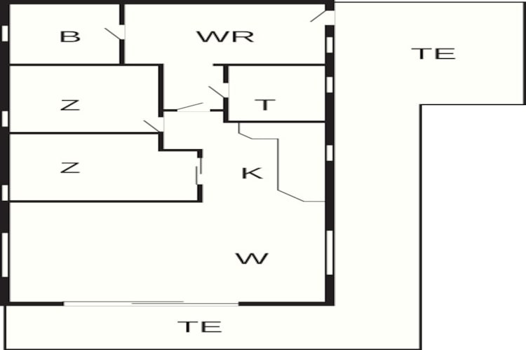 6 persoons vakantie huis in Ebeltoft-By Traum-Plattegrond