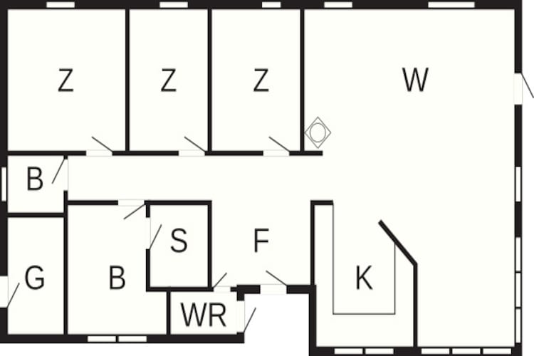 8 persoons vakantie huis in Blokhus-By Traum-Plattegrond