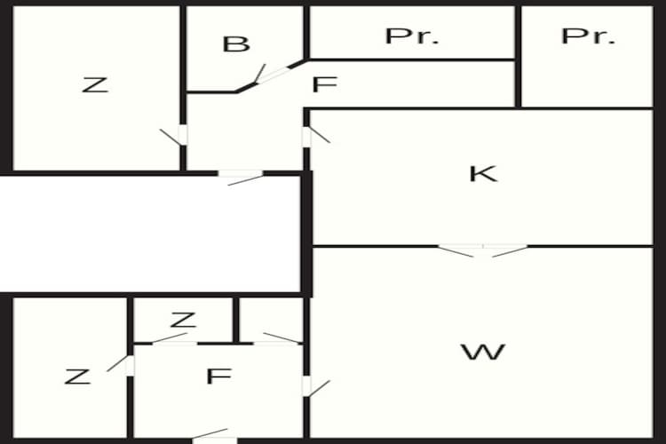 6 persoons vakantie huis in Højby-By Traum-Plattegrond