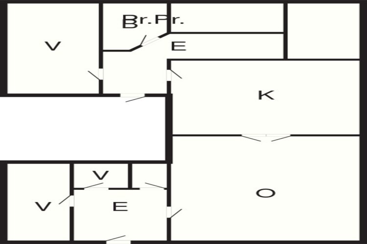 6 Personen Ferienhaus in Højby-By Traum - Grundriss