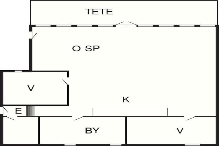 4 persoons vakantie huis in Ebeltoft-By Traum - Plattegrond