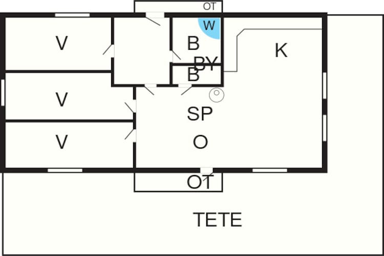 8 persoons vakantie huis in Ebeltoft-By Traum-Plattegrond