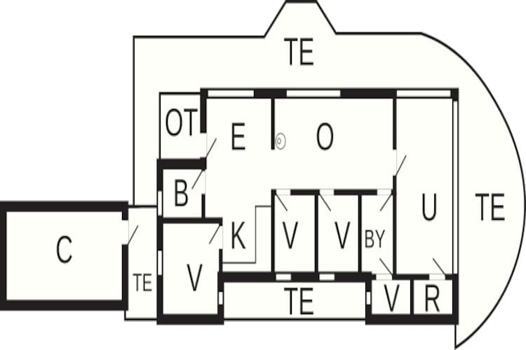8 Personen Ferienhaus in Blokhus-By Traum-Grundriss