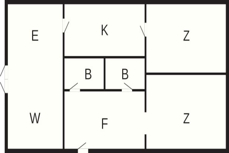 4 persoons vakantie huis in Rudkøbing-By Traum - Plattegrond