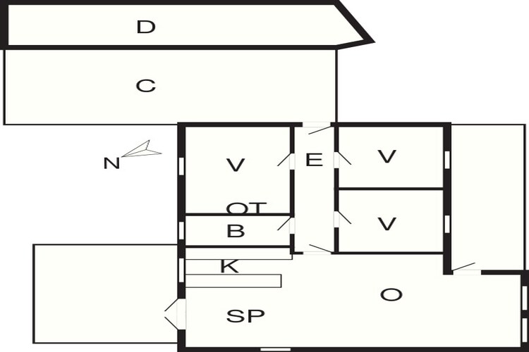 6 persoons vakantie huis in Ulfborg-By Traum-Plattegrond