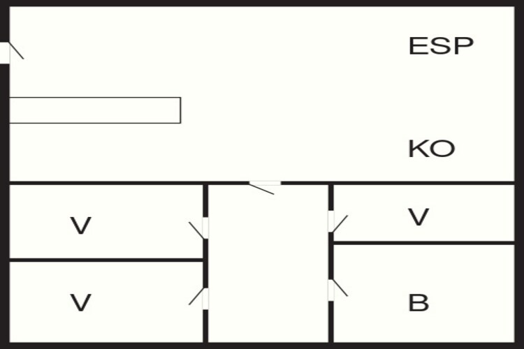 6 persoons vakantie huis in Hjørring-By Traum-Plattegrond
