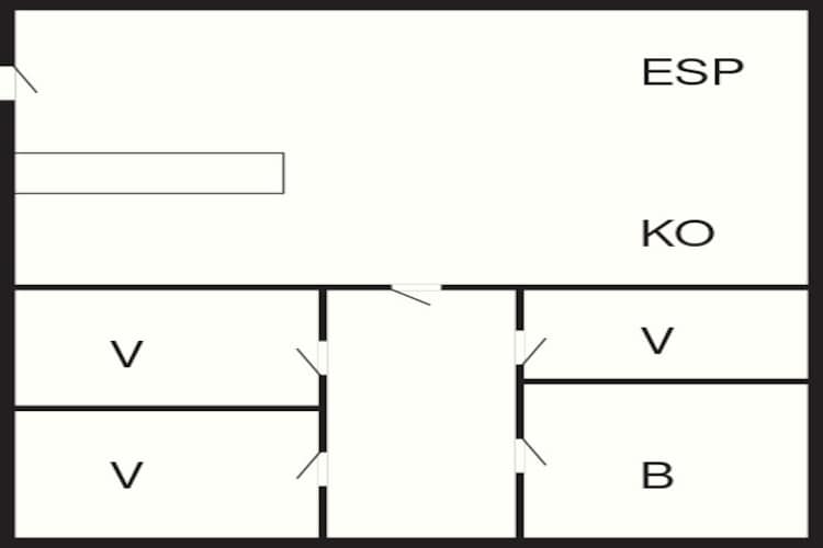 6 persoons vakantie huis in Hjørring-By Traum - Plattegrond