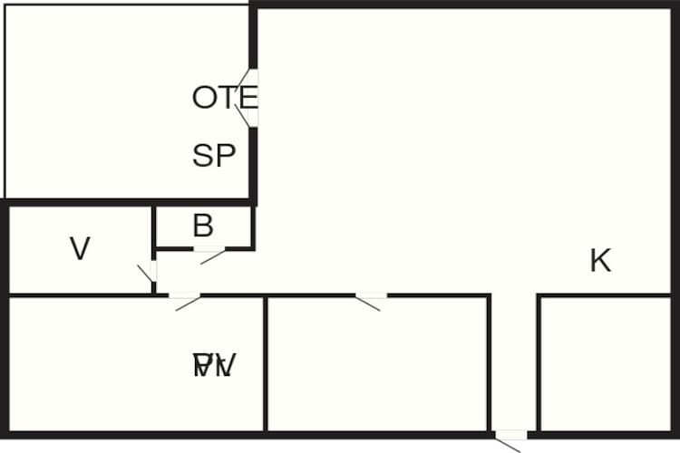 6 persoons vakantie huis in Thisted-By Traum-Plattegrond