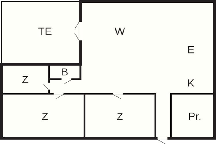 Ferienhaus für 6 Personen in Thisted-Grundriss