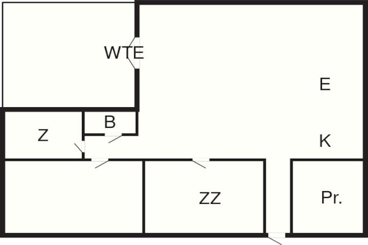 6 persoons vakantiehuis in Thisted - Plattegrond