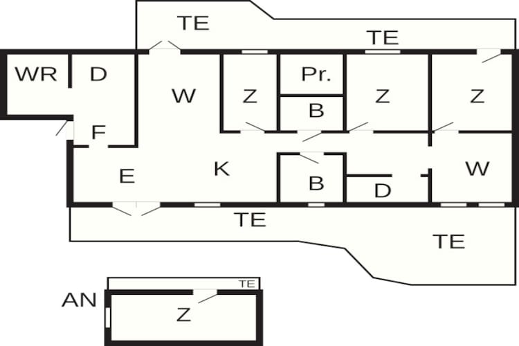 6 persoons vakantie huis in MYGGENäS-By Traum-Plattegrond