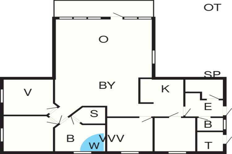 8 persoons vakantie huis in Oksbøl-By Traum-Plattegrond
