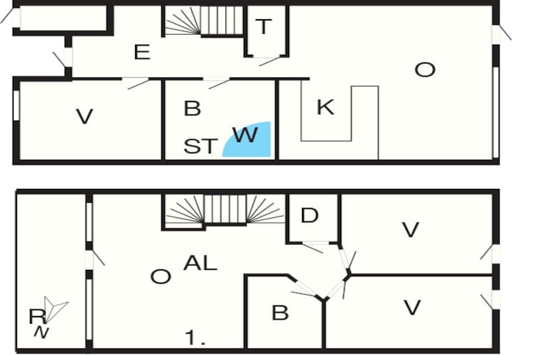 8 persoons vakantie huis in Rømø-By Traum-Plattegrond