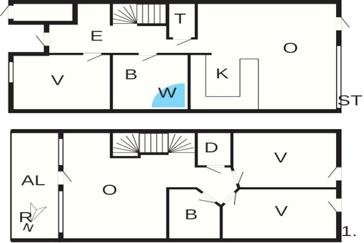 8 persoons vakantie huis in Rømø-By Traum-Plattegrond