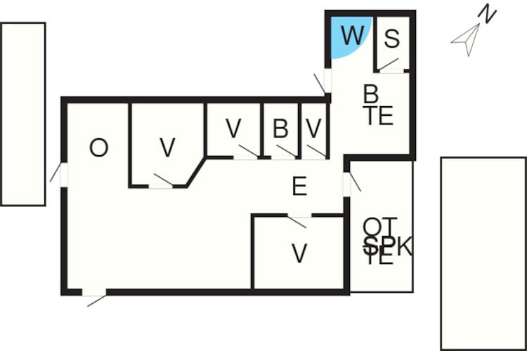 8 person holiday home in Ebberup-By Traum-Floor plan