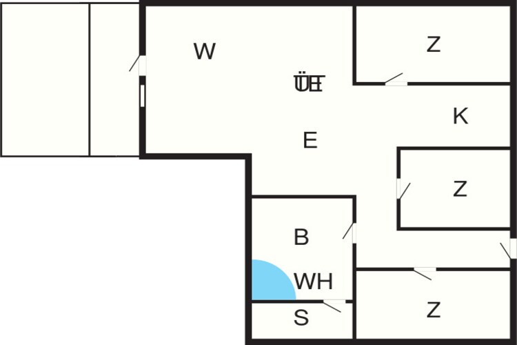 6 persoons vakantie huis in Hemmet-By Traum-Plattegrond