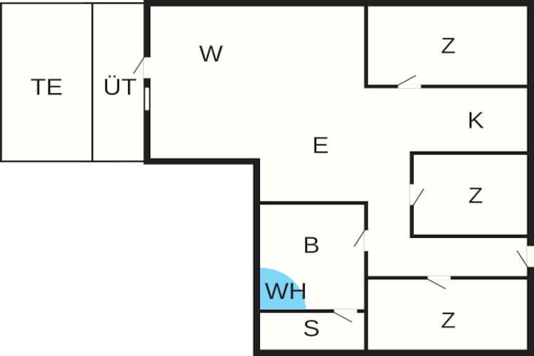 6 persoons vakantie huis in Hemmet-By Traum-Plattegrond
