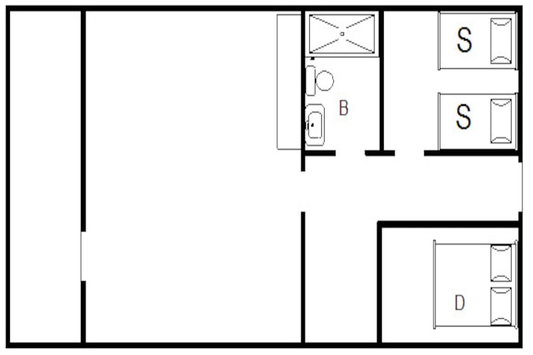 Zwembadparadijs in Fano -- By Traum Ferienwohnungen-Plattegrond