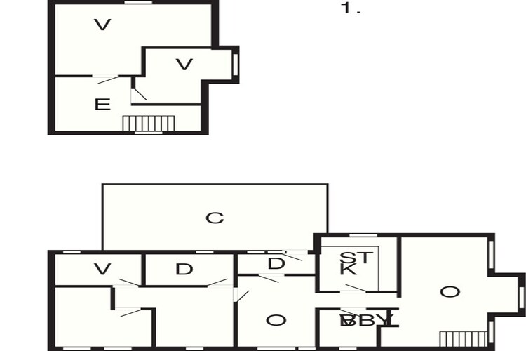 8 persoons vakantie huis in Nysted-By Traum-Plattegrond