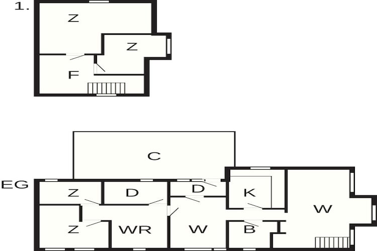 8 persoons vakantie huis in Nysted-By Traum-Plattegrond