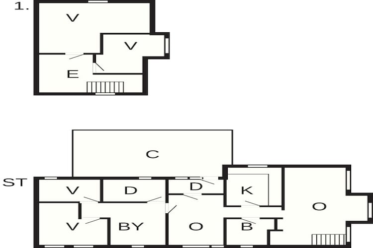 8 persoons vakantie huis in Nysted-By Traum-Plattegrond