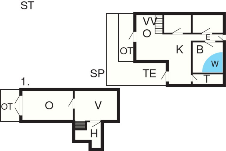 6 persoons vakantie huis in Skjern-By Traum-Plattegrond